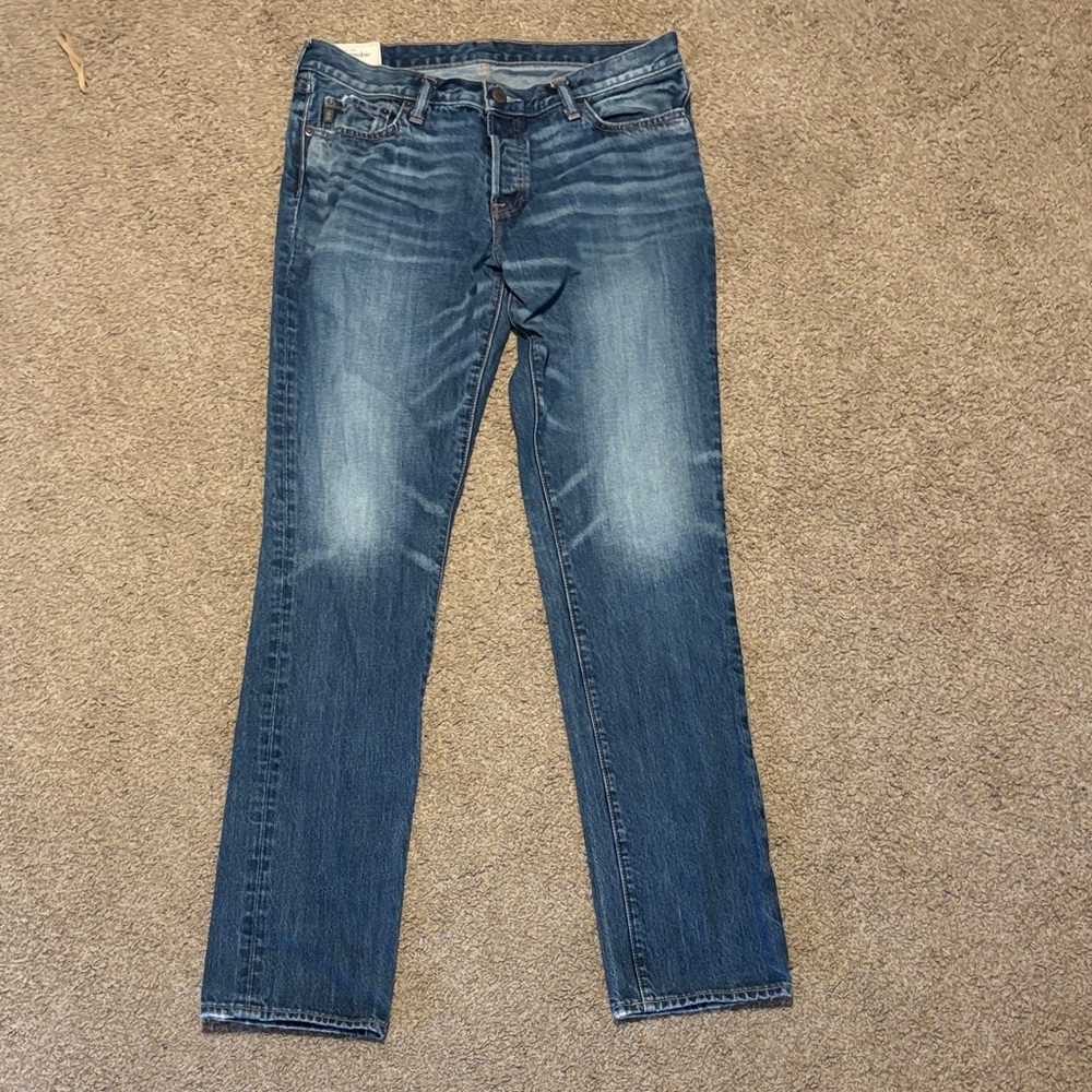 Abercrombie & Fitch Light Blue Denim Jeans